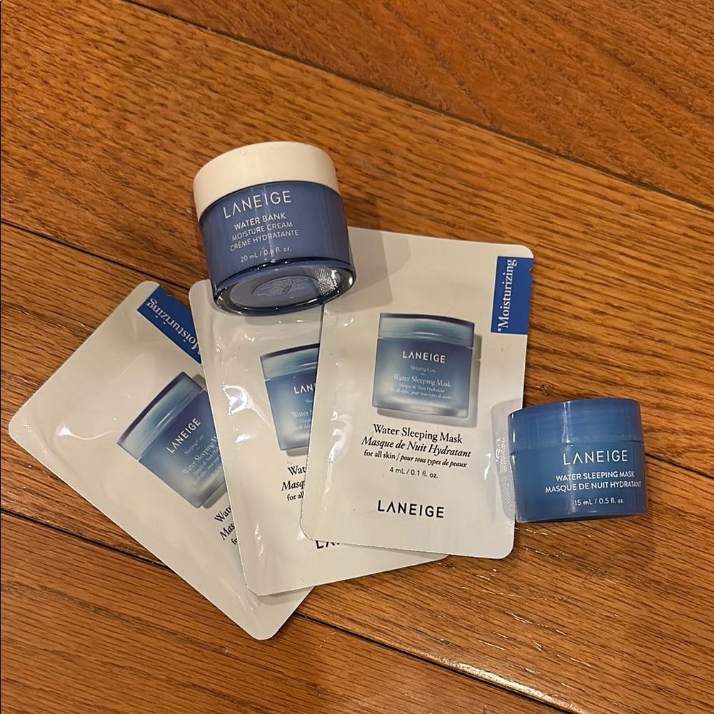 LANEIGE Blue and White Skincare Set